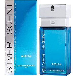 Perfume Jacques Bogart Silver Scent Aqua EDP - Masculino 100mL
