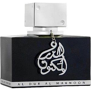 Perfume Lattafa Al Dur Al Maknoon Silver EDP - Unissex 100mL