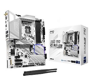 Placa Mãe ASRock Z890 Pro RS Wi-Fi White LGA 1851 DDR5