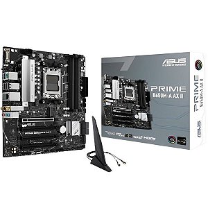 Placa Mãe Asus Prime B650M-A AX II AM5 DDR5 Micro-ATX Wifi
