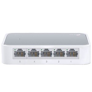 Switch Ethernet TP-Link TL-SG108E 8 Portas 10/100/1000 Mbps