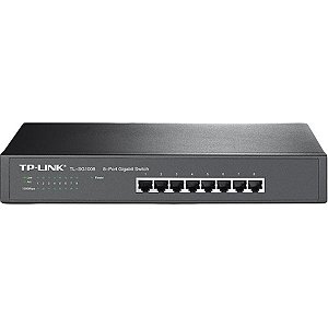 Switch para Escritorio TP-Link TL-SG1016D de 16 Portas 10/100/1000 Mbps