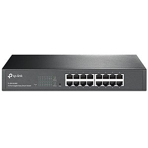Switch POE Hikvision DS-3E1309P-EI/M POE Inteligente Fast Ethernet de 8 portas