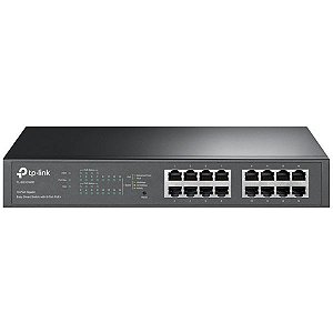 Switch TP-Link TL-SG2210P T1500G-10PS com 8 portas a 10/100/1000 Mbps