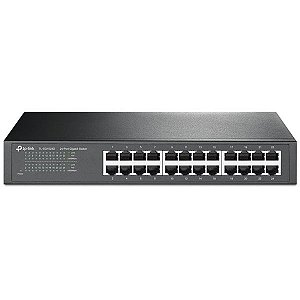 Switch Ethernet TP-Link TL-SG1024D 24 Portas 10/100/1000 Mbps