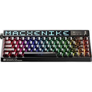 Teclado Gamer Redragon Irelia K658 Pro RGB Backlit Bluetooth - Preto/Transparente