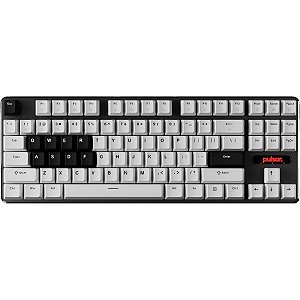 Teclado Mecânico Royal Kludge R65 65% RGB USB-C Switch Chartreuse (Linear) - Green Sand  (Espanhol)