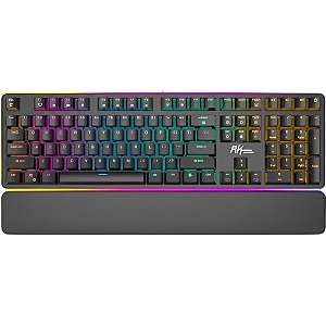 Teclado Mecânico Royal Kludge RKM87 75% RGB Sem Fio Switch Blue - Ocean Blue (Inglês)