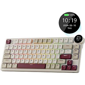 Teclado Mecânico Royal Kludge RKS98 96% RGB Linear Wireless Switch Chartreuse - Camping