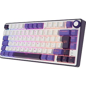 Teclado Mecânico Royal Kludge RKS98 96% RGB Sem Fio Switch Blue - Light Cloud (Inglês)