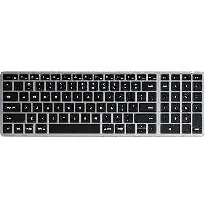 Teclado Satechi ST-BTSX2M Slim X2 Backlit para Mac Bluetooth - Prata