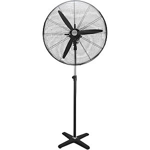 Ventilador de Parede/Chão Mega Star FAN26B 2 em 1 26" 130W 220V - Preto