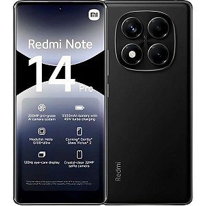 Xiaomi Redmi Note 14 Pro Dual 256 GB - Titan Black