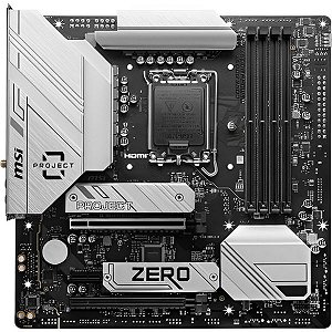 Placa mãe MSI B760 Project Zero LGA 1700 DDR5