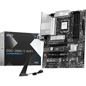 Placa Mãe MSI PRO Z890-S Wi-Fi LGA 1851 DDR5