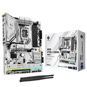 Placa-mãe ASRock B860 Steel Legend LGA 1851 DDR5 Wifi
