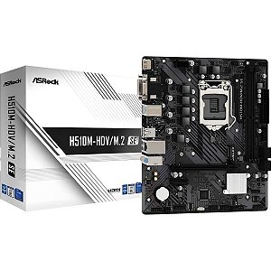 Placa-mãe ASRock H510M-HDV/M.2 SE LGA 1200 DDR4 Micro ATX