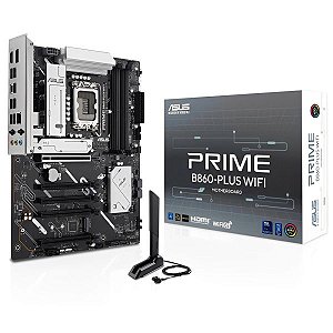 Placa-mãe Asus Prime B860-Plus Wi-Fi LGA 1851 Wifi DDR5