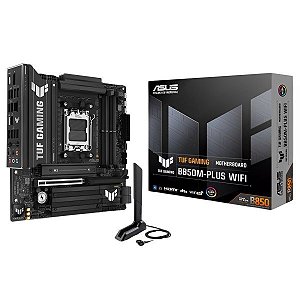 Placa-mãe ASUS TUF Gaming B850M-PLUS AM5 Wi-Fi7 DDR5