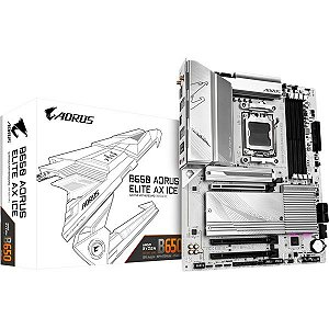 Placa-mãe Gigabyte B650 Aorus Elite Ax ICE AM5 Wifi DDR5