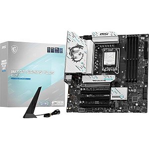 Placa-mãe MSI B860M Gaming Plus Wifi LGA 1851 DDR5