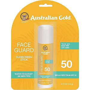Protetor Solar Australian Gold Face Guard Stick SPF 50 - 14g