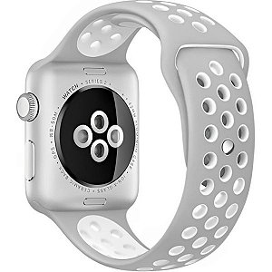 Pulseira de Silicone Spigen Air Fit 062MP25400 para Apple Watch 44/45/46/49 mm - Preto