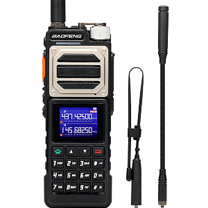 Rádio Comunicador Baofeng UV-5R Dual Band 5W - Preto