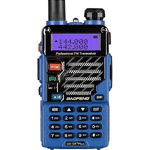 Rádio Comunicador Baofeng UV-82 Dual Band 5W - Azul