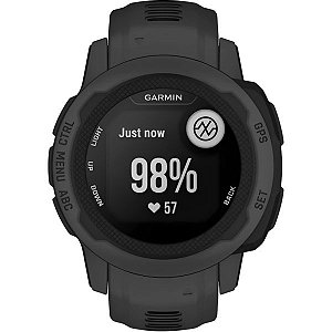 Relógio Smartwatch Garmin Instinct 3 Amoled 45 mm - Black (010-02936-00)