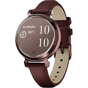 Relógio Smartwatch Garmin Venu 3S Stainless Steel Bezel - Bege/Dourado (010-02785-02)