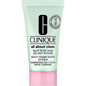 Sabonete Líquido Facial Clinique All About Clean Oily Skin - 30mL