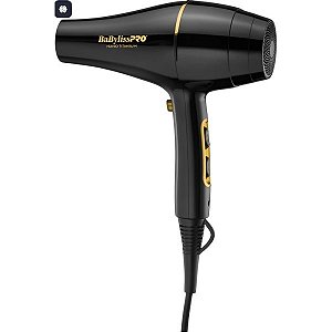 Secador de Cabelo BaBylissPro Iônico B6300UZ 2000 W - Preto
