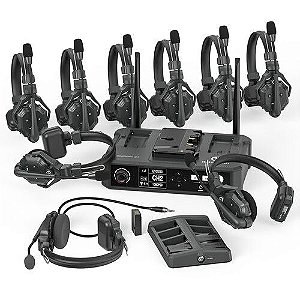 Sistema de Fones de ouvido Hollyland Solidcom C1-HUB8S Duplex Wireless