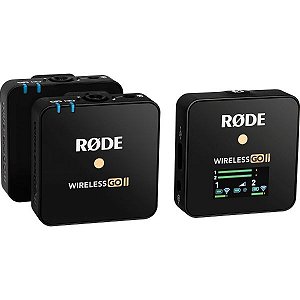 Sistema de Microfone Sem Fio Rode Wireless GO II