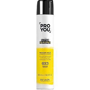 Spray Fixador Revlon Pro You The Setter Hairspay Medium Hold - 500mL