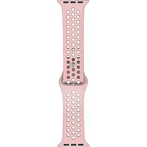 Pulseira de Silicone 4Life Nike para Apple Watch caixa de 42/44/45 mm - Rosa