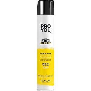Spray Fixador Revlon Pro You The Setter Hairspay Medium Hold - 500mL