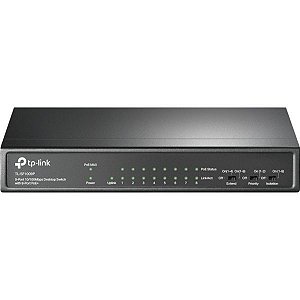 Switch Ethernet TP-Link TL-SF1009P 9 Portas 10/100Mbps PoE+