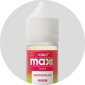 Liquido Watermelon (Max) - Salt Nicotine | Naked 100