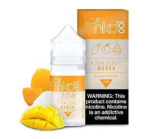 Líquido Amazing Mango - SaltNic / Salt Nicotine | Naked 100
