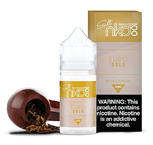 Líquido Euro Gold - SaltNic / Salt Nicotine | Naked 100