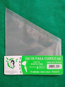 Saco Confeitar Descartavel 32x19 c/5 unids