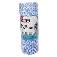 Bobina Pano Multi Uso 30mtsX27cm Azul 35grs Superpro (ANTIVIRAL E BACTERICIDA) unid