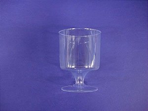 Taça Acrilica 150ml cristal s/tmp 10 unids