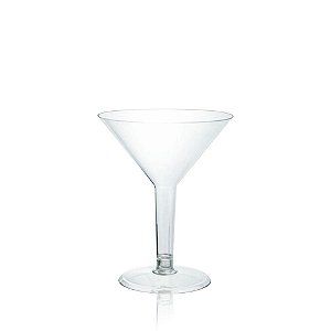 Taça Acrilica 90ml Martini (Pit90) cristal 5unids