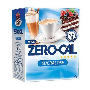 Adoçante Sachê Zero Cal Sucralose 50 envelopes