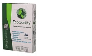 Papel Sulfite Eco Quality 500 fls