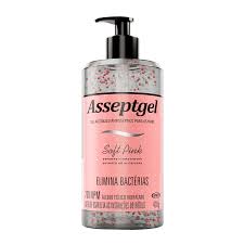 Álcool Gel 70% Fresh Pink Asseptgel  Start 420grs