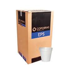 Copo isopor 120ml Copobras 1000unids